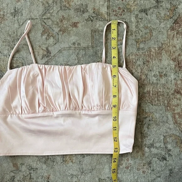 Princess Polly Pink Ruched Crop Top - Picture 5 of 14
